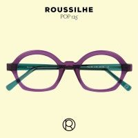 Lunettes Roussilhe, chez OPTO Design, opticien à Nantes